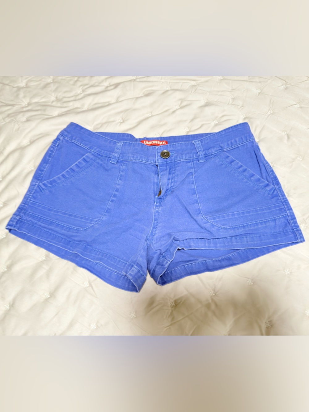 Unionbay Women's Blue Casual Cotton Shorts Size 9